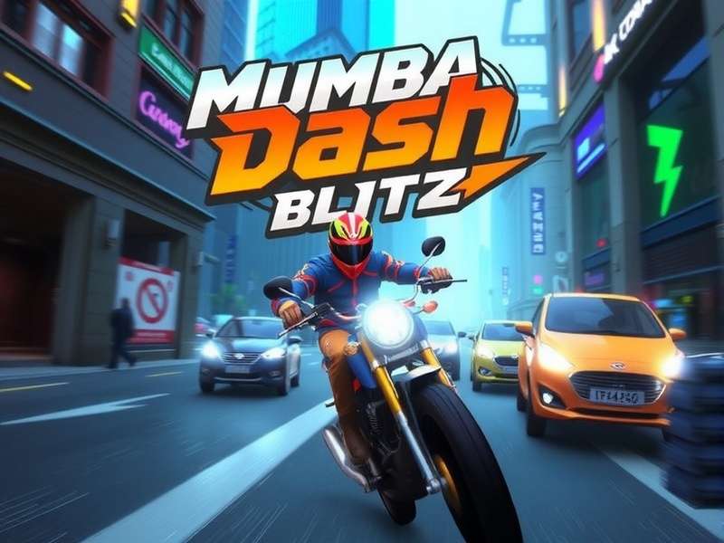 Mumbai Dash Blitz Official Game Cover Mumbai Dash Blitz Game Cover